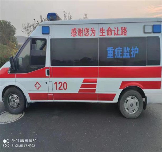 峄城救护车出租服务案例3